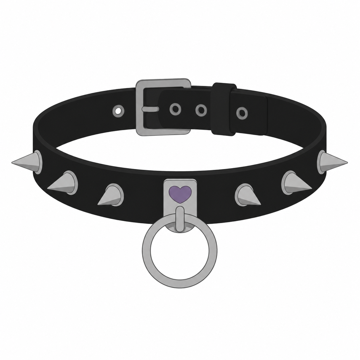 Spiked Ring Choker preview