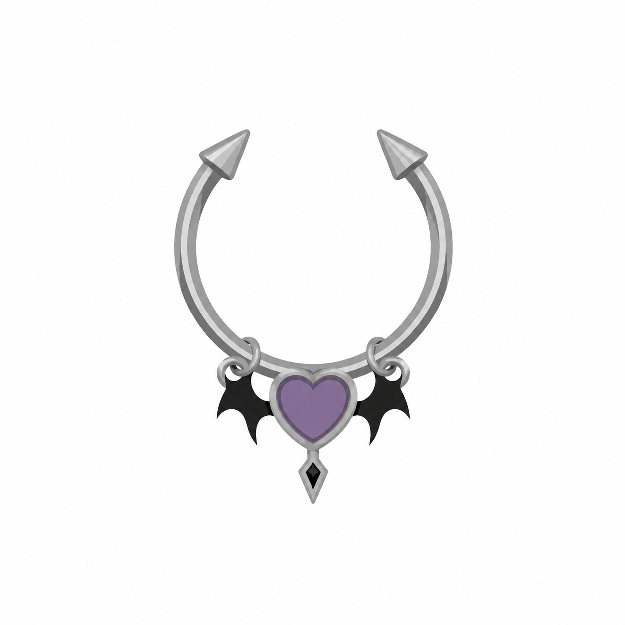 Purple Heart Necklace preview